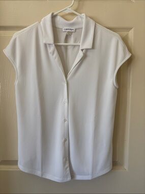 Calvin Klein White Blouse